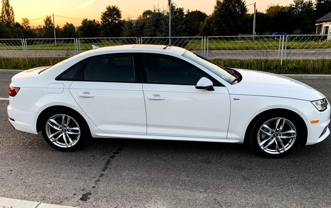 Audi A4 cena 93500 przebieg: 115000, rok produkcji 2017 z Kielce małe 379